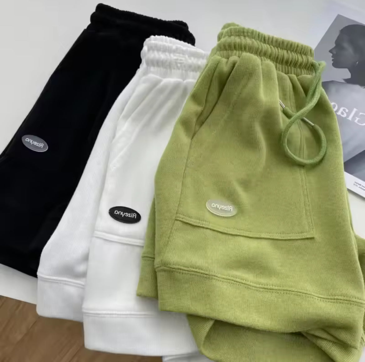 Cozy Ribbed Fleece Lounge Shorts