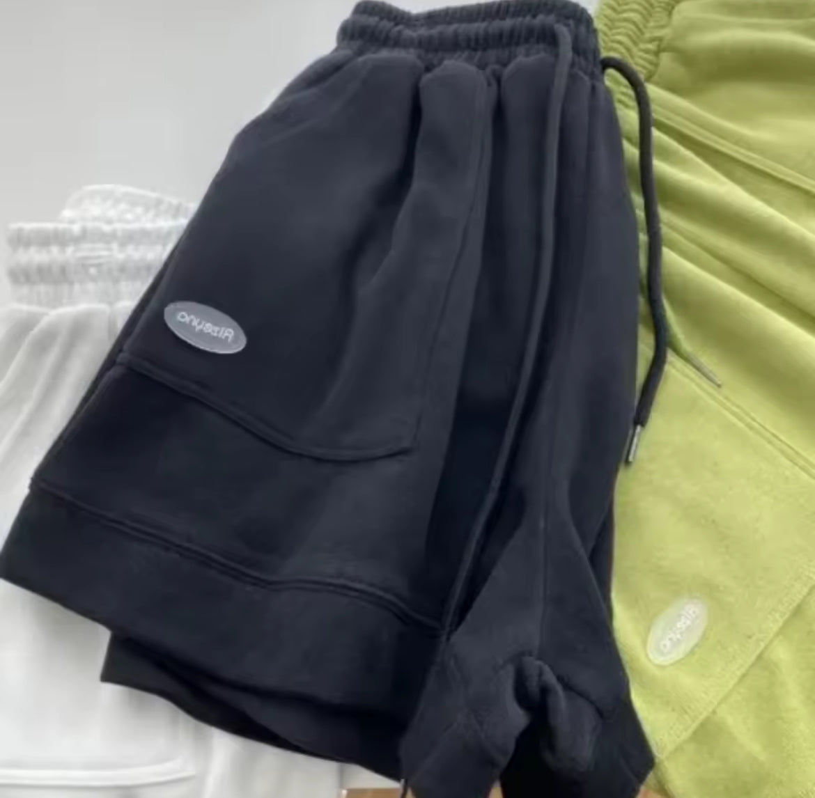 Cozy Ribbed Fleece Lounge Shorts